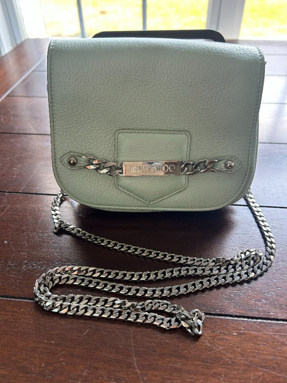 Jimmy Choo Mint Women's Shoulder Bag